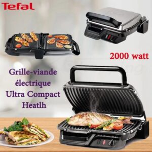 Grille viandé panini électrique Ultra Compact Heath | Tefal 2000W