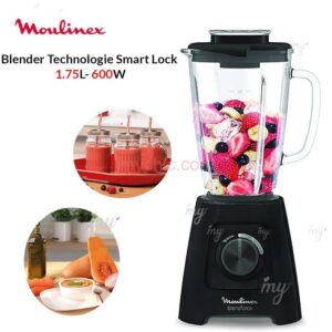 Blender Technologie Smart Lock 1.75L- 600W Blend force Moulinex LM43P810