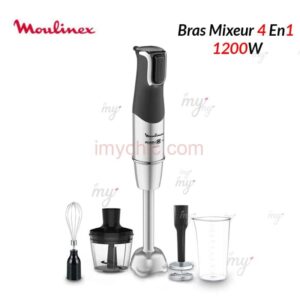 BRAS MIXEUR MOULINEX PRO 1200W INOX