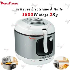 Friteuse Électrique À Huile 1800W Méga 2Kg Moulinex AM480070